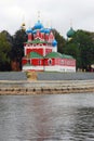 Church of Dimitry on Blood. Kremlin in Uglich.