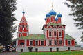 Church of Dimitry on Blood. Kremlin in Uglich.