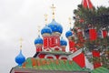 Church of Dimitry on Blood. Kremlin in Uglich. Royalty Free Stock Photo