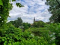 A Church in the Distance Royalty Free Stock Photo