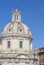 Church dome at the Imperial Forum