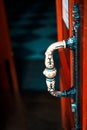 Church door handle Royalty Free Stock Photo