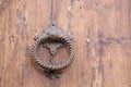 Church Door Handle, Pollenca, Majorca Royalty Free Stock Photo