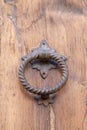 Church Door Handle, Pollenca, Majorca Royalty Free Stock Photo