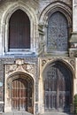 Church doors Royalty Free Stock Photo