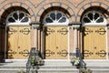 Church Doors Entrance Royalty Free Stock Photo