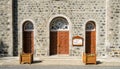 Church doors Royalty Free Stock Photo