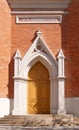 Church doorway Royalty Free Stock Photo