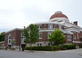 Church in Downtown Traverse City, at the Grand Traverse Bay, Michigan Royalty Free Stock Photo