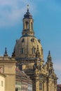 Church in Dresden Frauenkirche Royalty Free Stock Photo