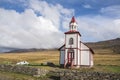 Church East of SauÃÂ°ÃÂ¡rkrÃÂ³kur, Iceland 1 Royalty Free Stock Photo