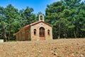 Church of Ekklisia Panagia Amali on Lesbos island, Greece.