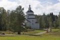 Church of Elijah the Prophet Tsypinskogo churchyard Kirillov district of Vologda region, Russia Royalty Free Stock Photo