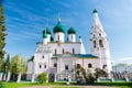 Church of Elijah the Prophet in Yaroslavl. Golden ring, Russia. Royalty Free Stock Photo