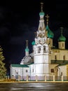 Church of Elijah the Prophet in Yaroslavl. Royalty Free Stock Photo