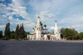 Church of Elijah the Prophet in Yaroslavl, Golden Ring of Russia. Royalty Free Stock Photo