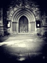 Church entrance Royalty Free Stock Photo