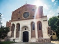 Church of the Eremitani Exterior Facade in Padua