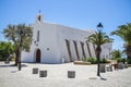 Church in Es Cubells, Ibiza, Spain