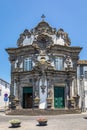 Church of Espirito Santo in Ribeira Grande, Sao Miguel, Azores Royalty Free Stock Photo