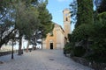 Church in Eze Village, France Royalty Free Stock Photo