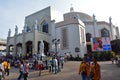 Church facade at Antipolo Cathedral in Rizal, Philippines