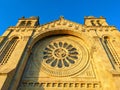Church facade Viana Castelo Portugal