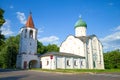 Church of Fedor Stratilat on the Creek. Veliky Novgorod, Russia