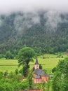 Church at the foot of RoÃÂ¾anski kukovi on Velebit.