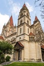 Church of Francis of Assisi - Roman Catholic Church of the Imperial Jubilee. May 26, 2023, Austria, Vienna.