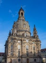 Church Frauenkirche Church of the Virgin in Dresden, one of the most significant Lutheran churches of the city