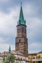 Church in Frydek Mistek city, Czech Republic Royalty Free Stock Photo