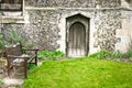 Church garden Royalty Free Stock Photo