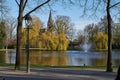 FranzÃÂ¶sischer Garten and Garnison-Kirche in Celle, Germany