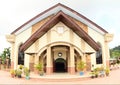 Church Gereja Bartholomeos Borarsi in Manokwari Royalty Free Stock Photo