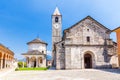 Church of Gervasio and Protasio at Baveno, on Lake maggiore, Pie