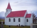 Church in Glaumbaer, Iceland Royalty Free Stock Photo