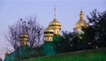 Church golden domes