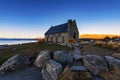 Church of The Good Shepherd by Lake Tekapo Royalty Free Stock Photo