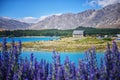 Church of the Good Shepherd, Lake Tekapo, New Zealand Royalty Free Stock Photo