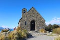 The Church of the Good Shepherd in Lake Tekapo, New Zealand Royalty Free Stock Photo