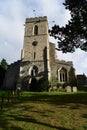 Moulton, UK St Peters Church Royalty Free Stock Photo