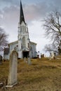 Church Grave yard Royalty Free Stock Photo