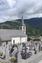 Church and graveyard