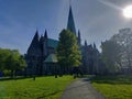 Church and green