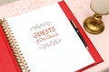 Church Guest Book 1 Royalty Free Stock Photo