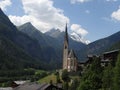Church in the Heiligenblut, Austria Royalty Free Stock Photo