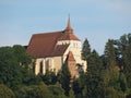The Church on the Hill Biserica din Deal in the medieval fortress of Sighisoara, Romania Royalty Free Stock Photo