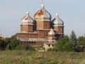 Garmony building, Wood Church on hill, country church, traditions of church building ukrainian