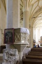 The Church from the Hill, Sighisoara, Transylvania Royalty Free Stock Photo